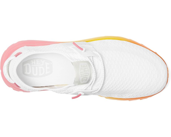 Кроссовки Hey Dude Sirocco W Ombre Midsole с градиентной подошвой и эластичными шнурками