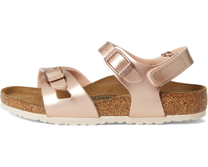 Детские сандалии Birkenstock Rio с липучкой и пробковой стелькой