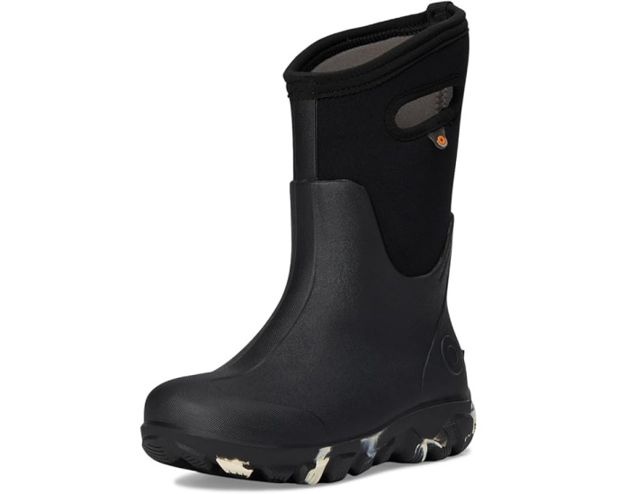 Детские сапоги Bogs Kids Classic Seamless с мраморным принтом и водонепроницаемой конструкцией