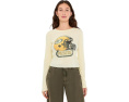 Термофутболка Junk Food Clothing NFL Green Bay Packers кроп