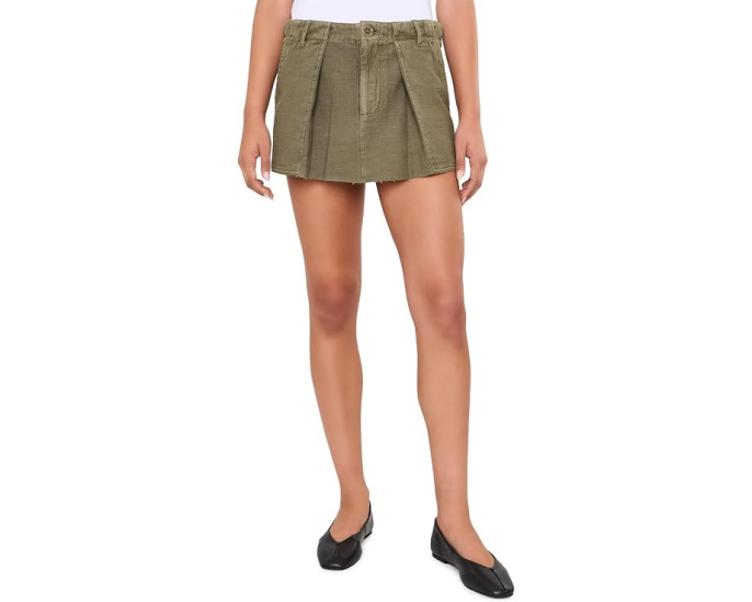 Мини-юбка Free People Riverfront Surplus в стиле милитари