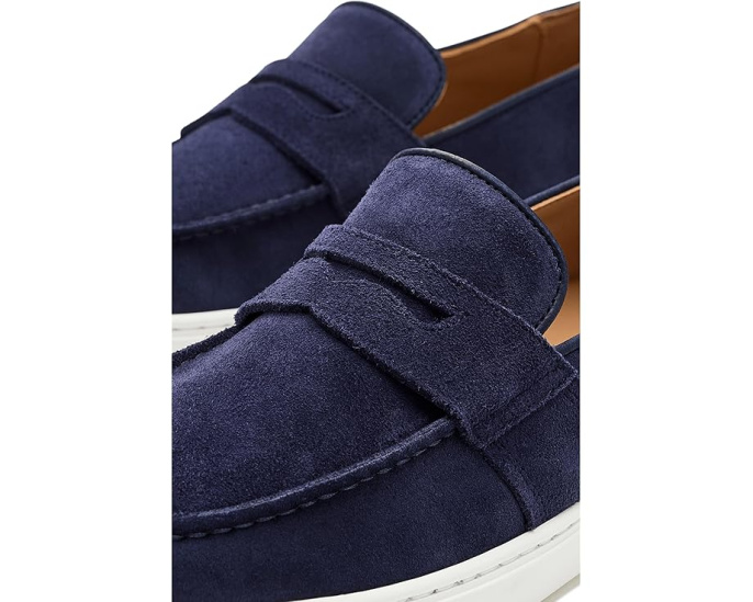 GREATS лоферы Paros Penny из замши
