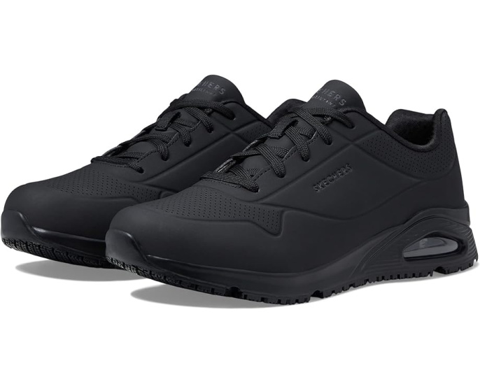 Рабочие туфли Skechers Uno SR с мягким мыском и противоскользящей подошвой