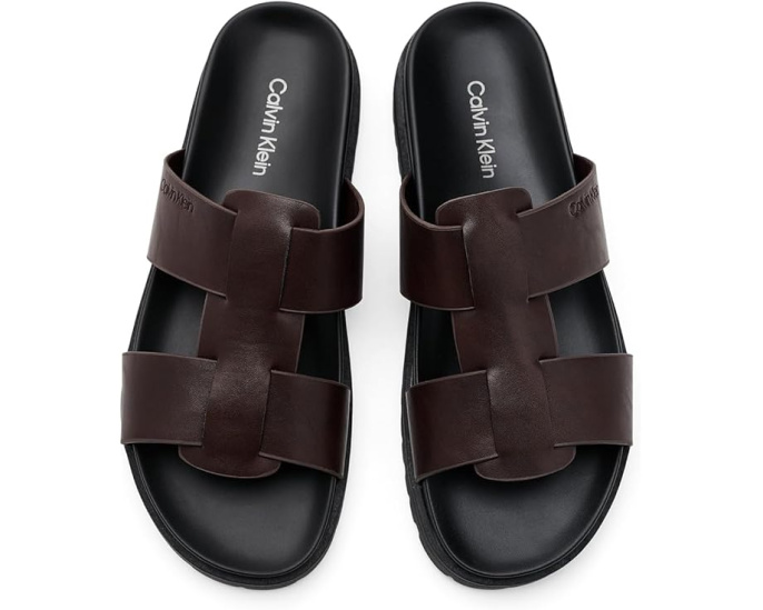 Сланцы Rolinde Casual от Calvin Klein с двойными ремешками
