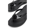 Шлепанцы iQushion Glossy Button FitFlop с резиновым верхом