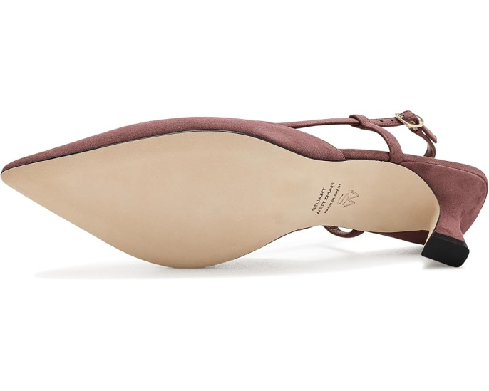 Босоножки Vinnie 50 Slingback на каблуке от Stuart Weitzman