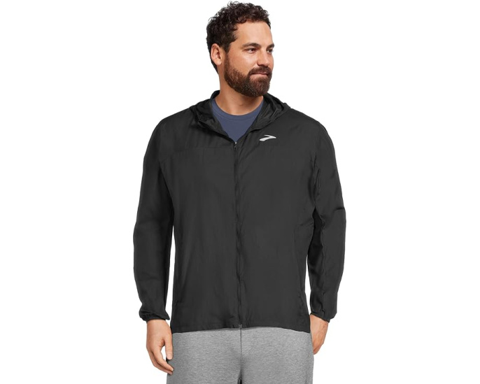 Складная куртка Brooks Canopy Packable Jacket с защитой от ультрафиолета UPF 50+