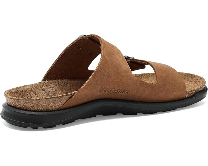 Birkenstock Arizona Rugged сандалии из премиальной кожи