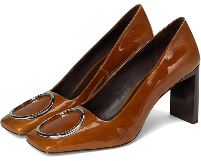 Туфли лодочки Tory Burch Ring Pumps 85 мм с квадратным носком