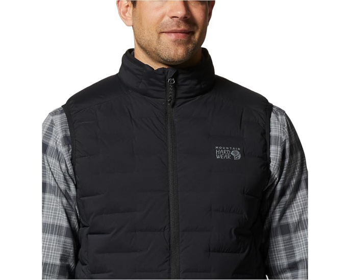 Mountain Hardwear Stretchdown Vest с эластичным утеплителем и влагоотводящей технологией