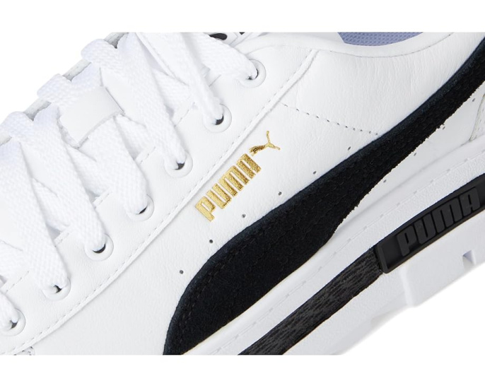 Кроссовки Puma Mayze из комбинированных материалов с петлей на пятке