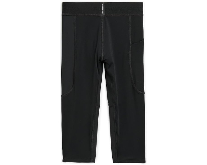 Nike Dri-FIT 3/4 колготки для детей с технологией отвода влаги