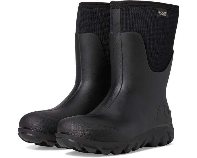 Полусапоги Bogs Classic II Mid с бесшовной конструкцией и амортизацией Rebound