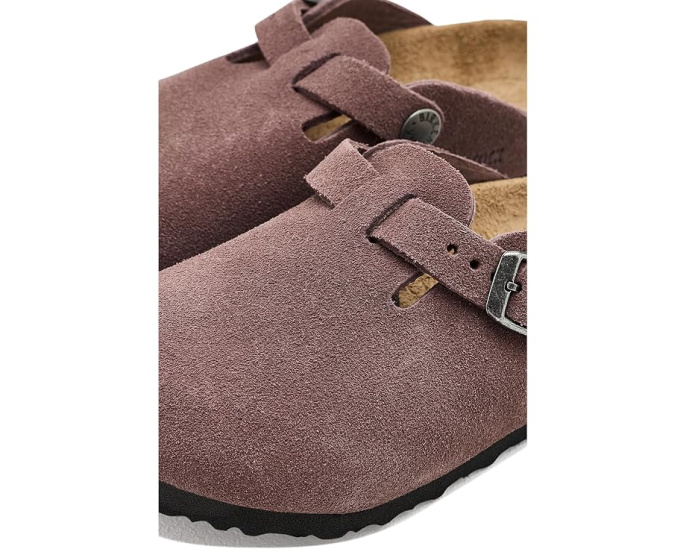 Сабо Birkenstock Boston из замши для детей