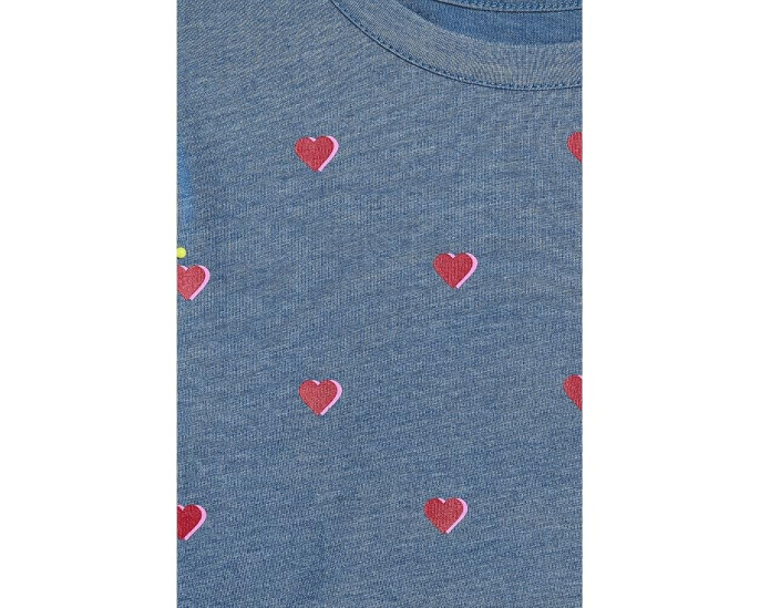 Tiny Hearts Long Sleeve T-Shirt (Little Kid/Big Kid)