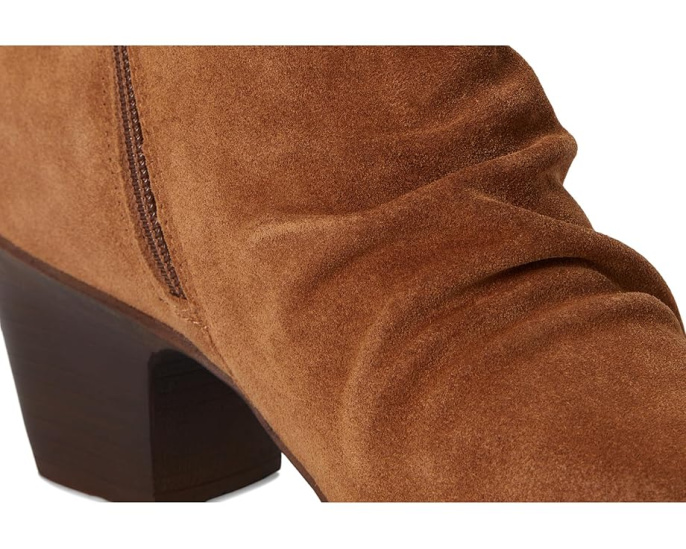Ботильоны Comfortiva Brandy на устойчивом каблуке с водонепроницаемым верхом из замши