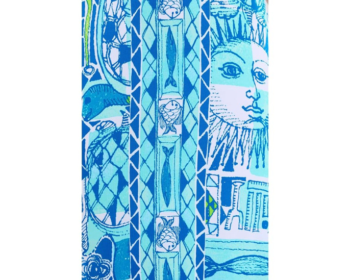 Макси-платье Lilly Pulitzer Ellison с принтом и расклешенной юбкой