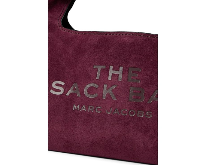 Мини-сумка Marc Jacobs из замши с магнитной застежкой