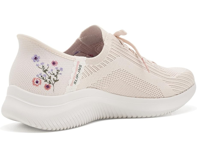 Skechers Ultra Flex 4.0 кроссовки без шнуровки Sweet Petals