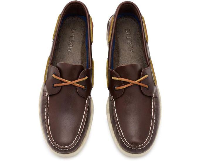 Sperry туфли без задника Ao 2 Eye Mm с кожаным верхом