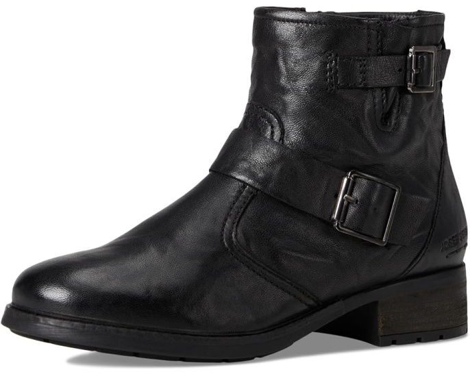 Ботинки Josef Seibel Kate 21 на платформе с молнией и ремешками