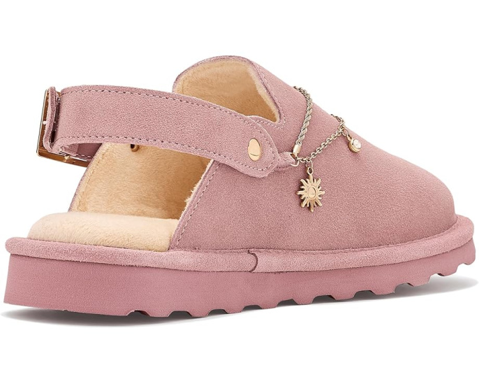 Бренд Bearpaw сабо Lexi с цепочками и регулируемым ремешком