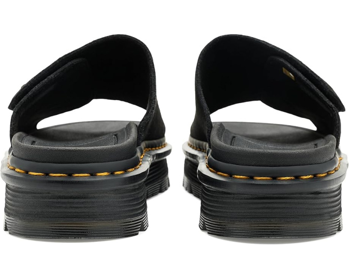 Сланцы Dr. Martens Zebzag из замши EH с липучкой
