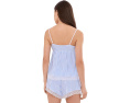Eberjey Isla Cami Short Pajama женская пижама с кружевом регата