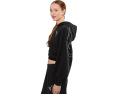 Кроп худи PUMA Essentials Graphics Bedazzled Cropped Hoodie с пайетками и объемными рукавами