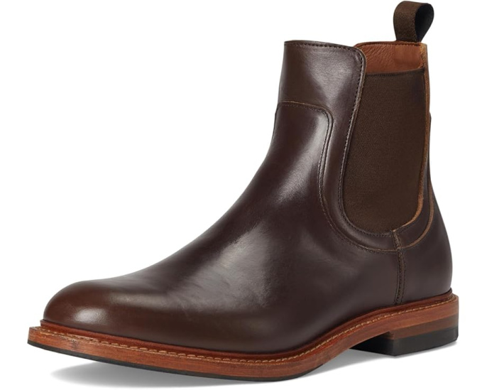 Челси ботинки Tanner от Allen Edmonds из замши с эластичными вставками и кожаной подошвой