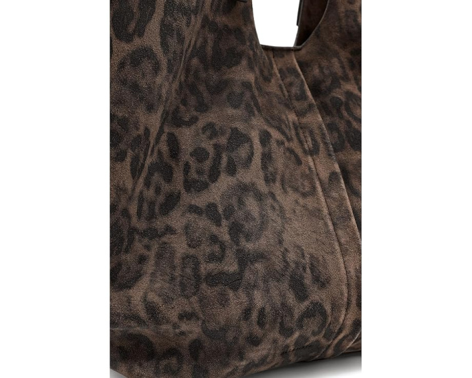Сумка Ara Leppo East/West Tote AllSaints с леопардовым принтом