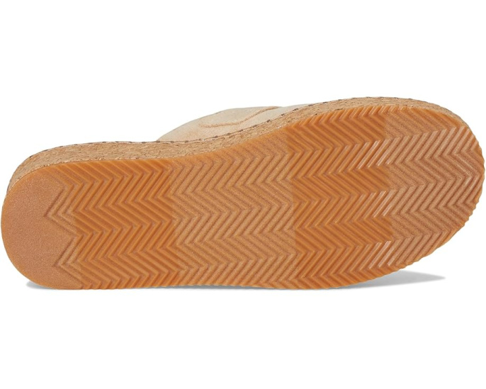 Клоги BOBS from SKECHERS Rosey Rise On Parade с искусственной замшей и пробковой платформой