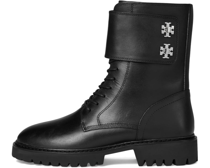 Ботинки Tory Burch Turnlock Lug на каблуке 40 мм с массивной подошвой