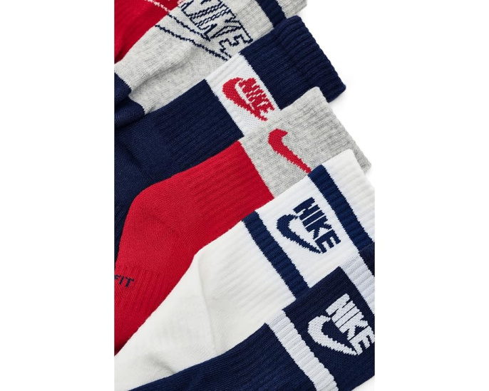 Детские гольфы Nike Retro 6-pack в розовом цвете