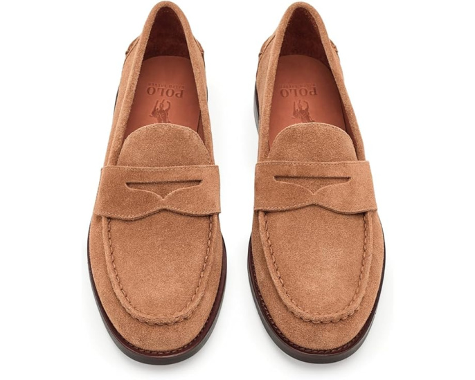 Мокасины Polo Ralph Lauren Alston из замши с кисточкой