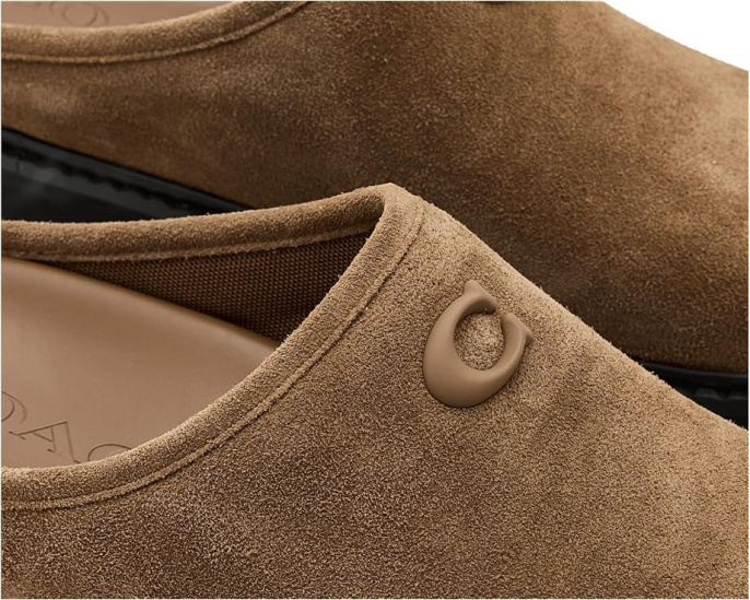 COACH сабо Suede Sport Clogs из замши