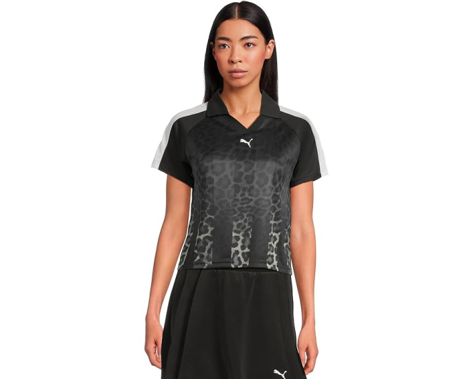 Футболка Puma T7 Leo Luxe Relaxed Soccer Jersey с принтом