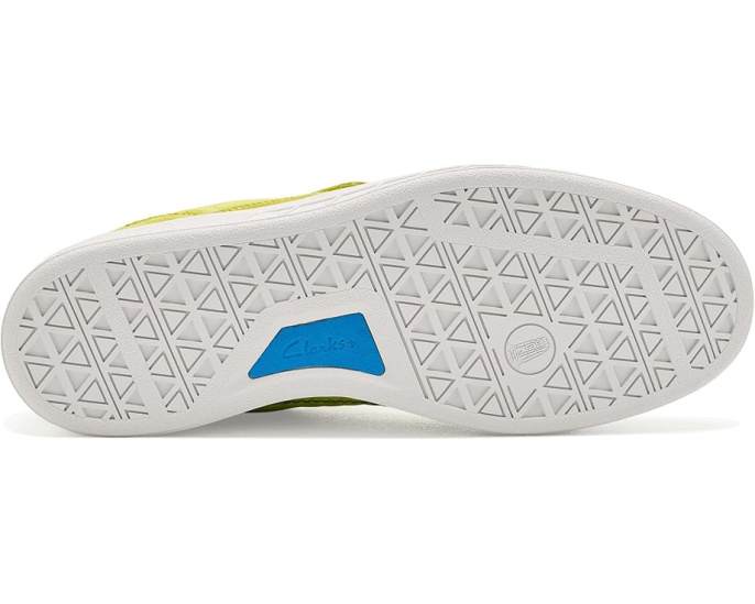 Кеды Clarks Craft Rally Ace из замши Pale Lime