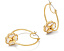 Серьги Heritage Bloom Hoops с цветочным мотивом и цирконием