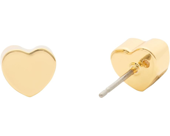 Серьги-гвоздики Mini Heart из металла Kate Spade New York