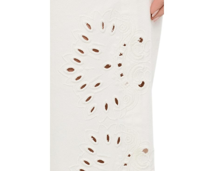 Joe's Jeans джинсы Mia Ankle с вышивкой Ecru Floral