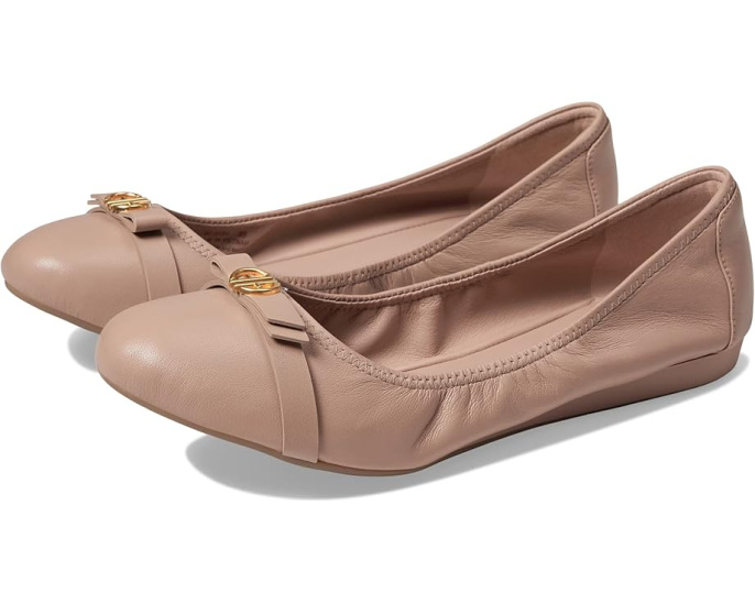 Cole Haan балетки Tova Bow с бантом и приподнятым круглым носком