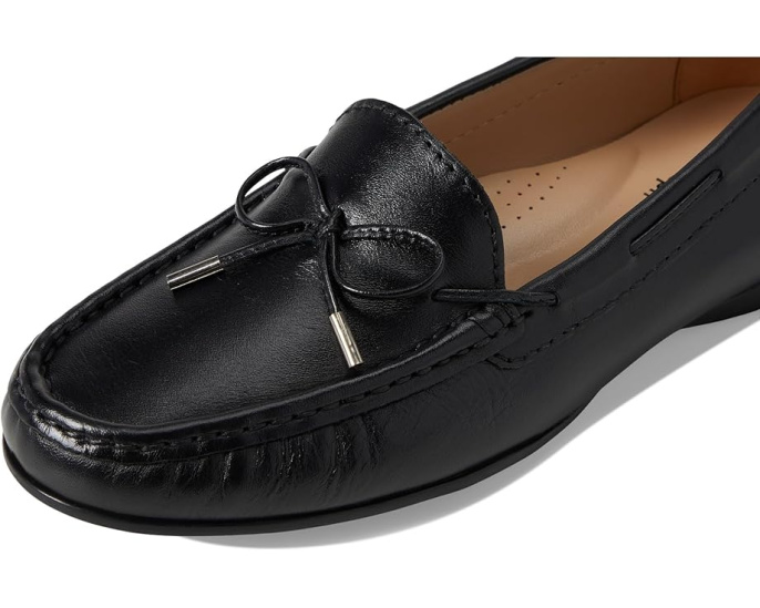 Лоферы Marc Joseph New York Diana St с бантом и гелевой вставкой