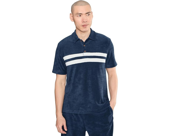 Фаэрти поло Cabana Surf Stripe из махровой ткани