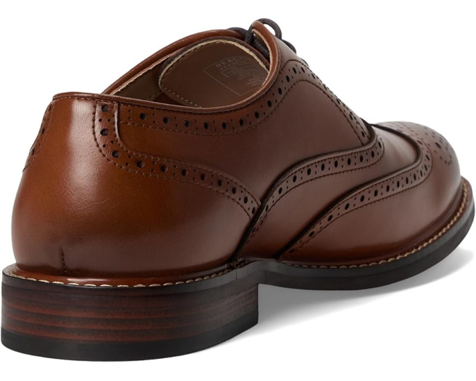 Туфли Kenneth Cole Lance с перфорацией и дизайном wingtip на прочной резиновой подошве