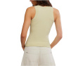 Топ Free People So Soft Seamless Modal Stripe Tank с принтом в полоску