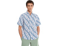 Рубашка Tommy Bahama Nova Wave Sunnyside Palms из хлопка с пике и геометрическим принтом