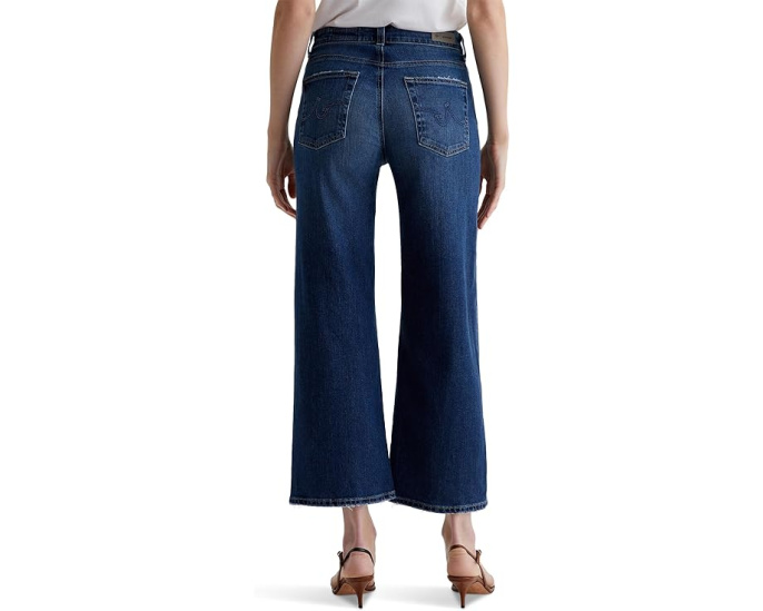 Джинсы Saige Mid Rise Wide Leg AG Jeans