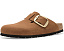 Birkenstock Boston сабо с крупной пряжкой Tonal из нубука