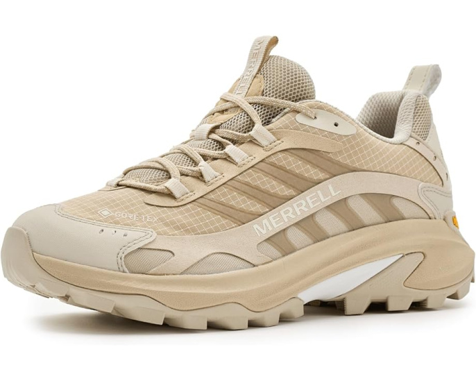 Трекинговые ботинки Merrell Moab Speed 2 Gore-Tex с мембраной и подошвой Vibram